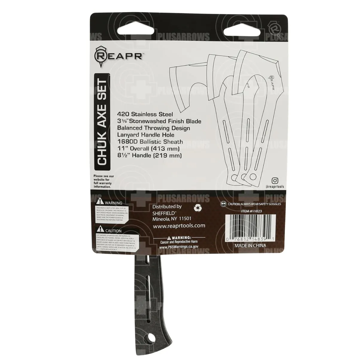 REAPR Chuk Throwing Axe Set (3Pack)w