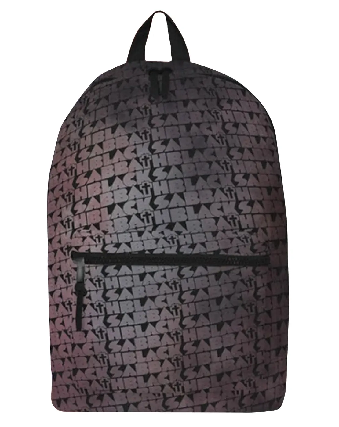 Rock Sax Black Sabbath Distressed Cross Backpack