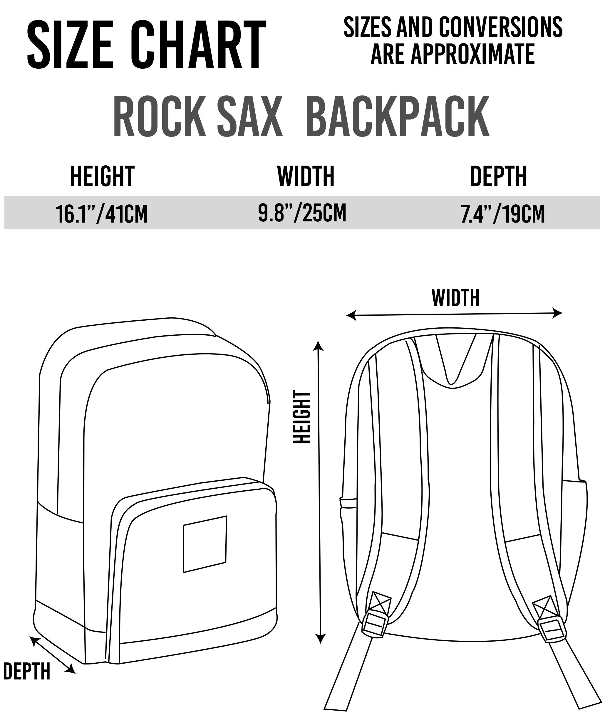 Rock Sax Bring Me The Horizon Sempiternal Backpack