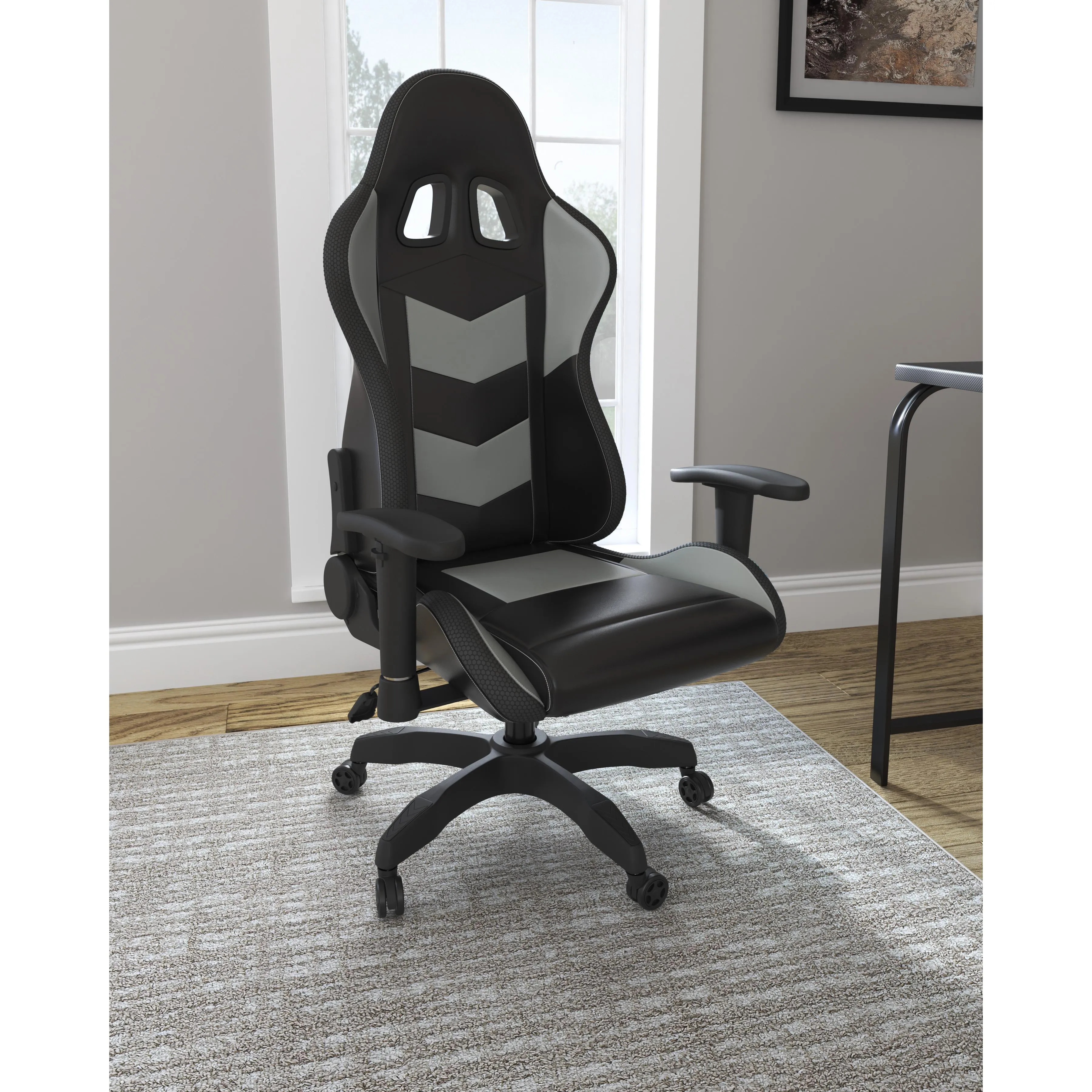 Signature Design by Ashley Lynxtyn H400-09A Home Office Swivel Desk Chair