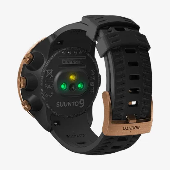 Suunto 9 Baro Durable Multisport GPS Watch with Barometric Altitude (Copper KAV)