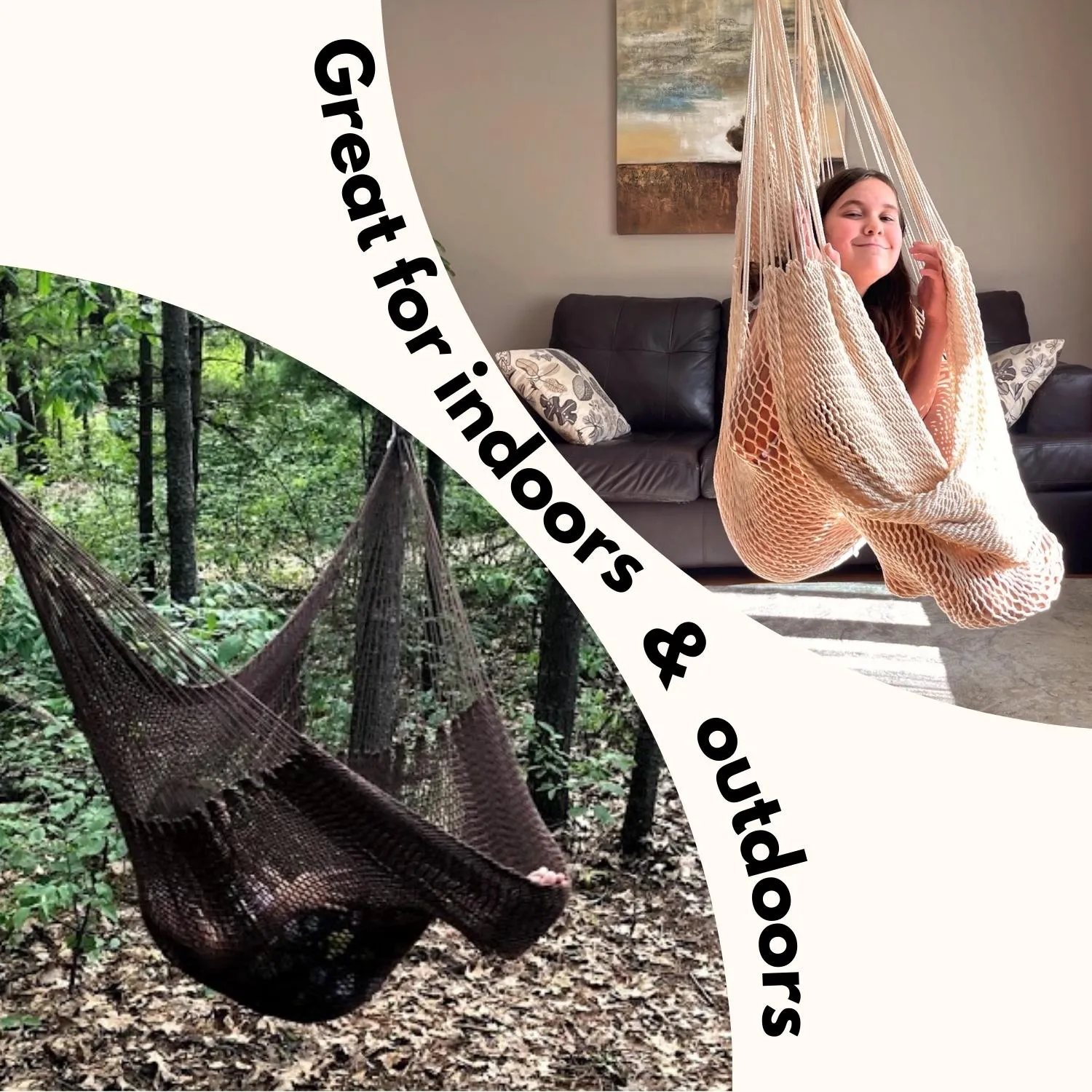 Therapy Hammock Swing - Soft Ivory