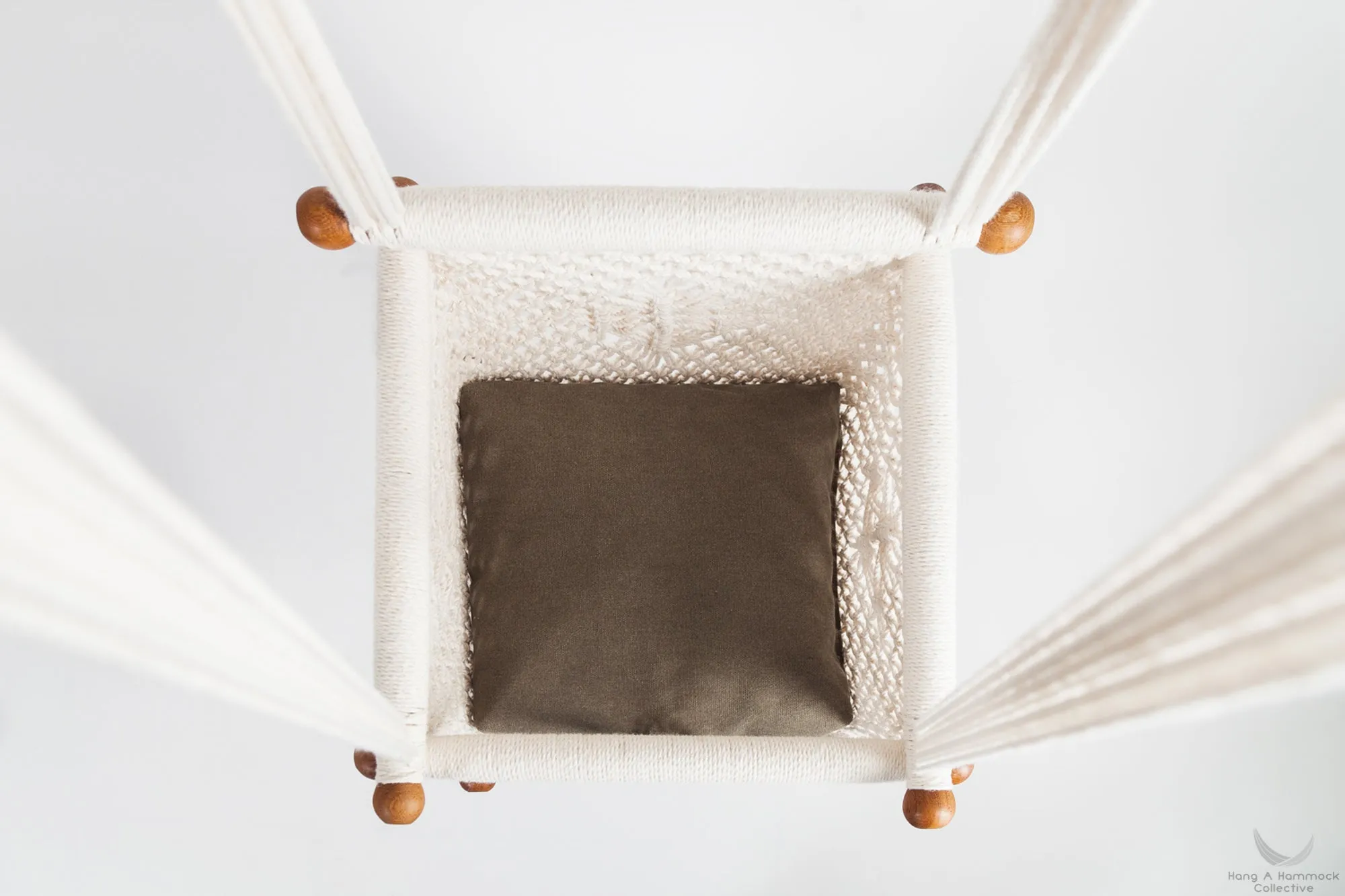 Timber & Cotton Baby Swing Chair. 100% Natural.