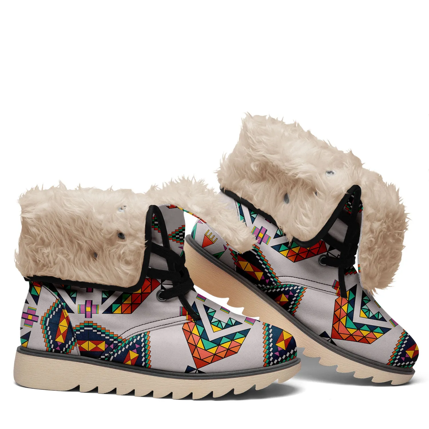 Travois Tipi Grey Polar Winter Boots