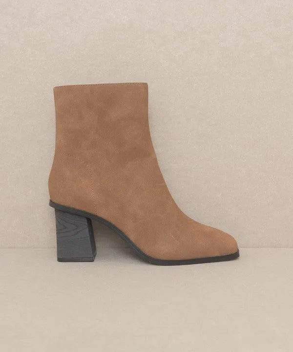 Vera Square Toe Ankle Boots