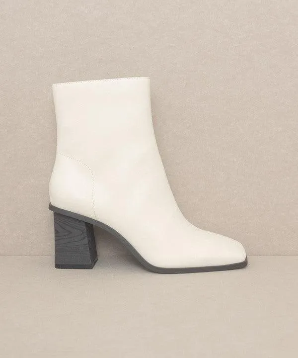 Vera Square Toe Ankle Boots