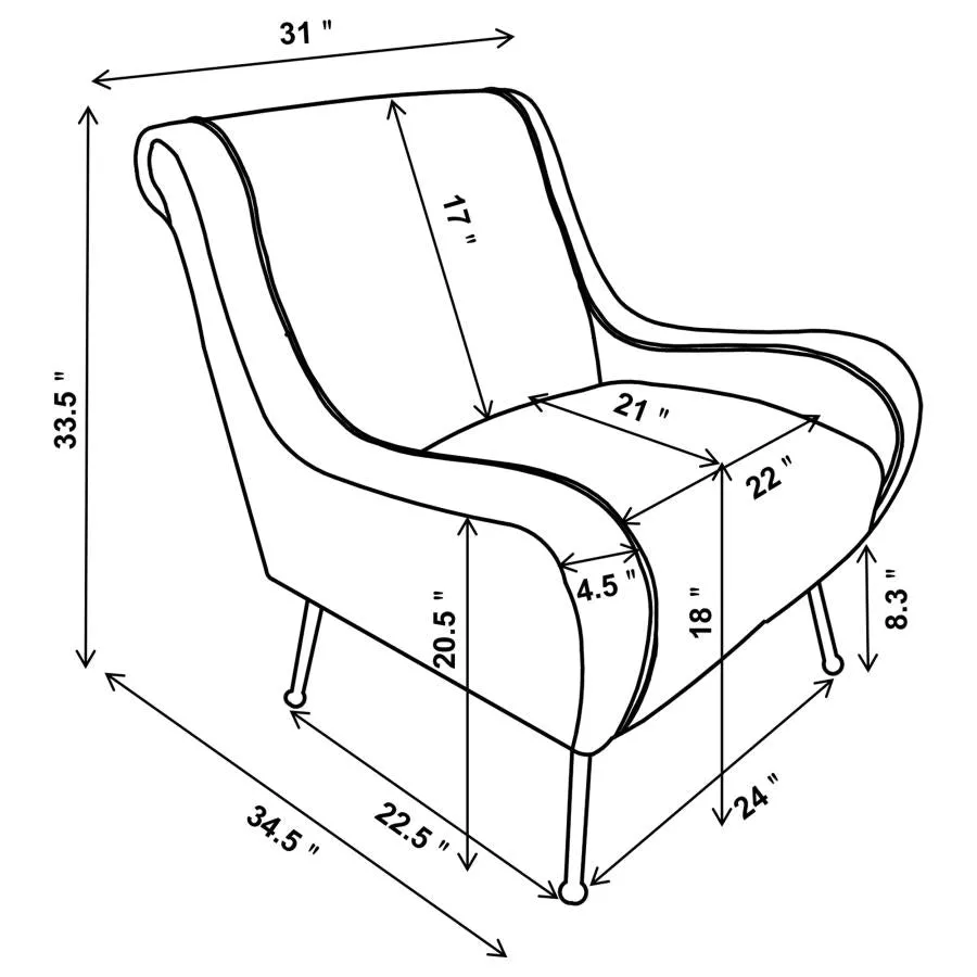 Wheeler Accent Chair