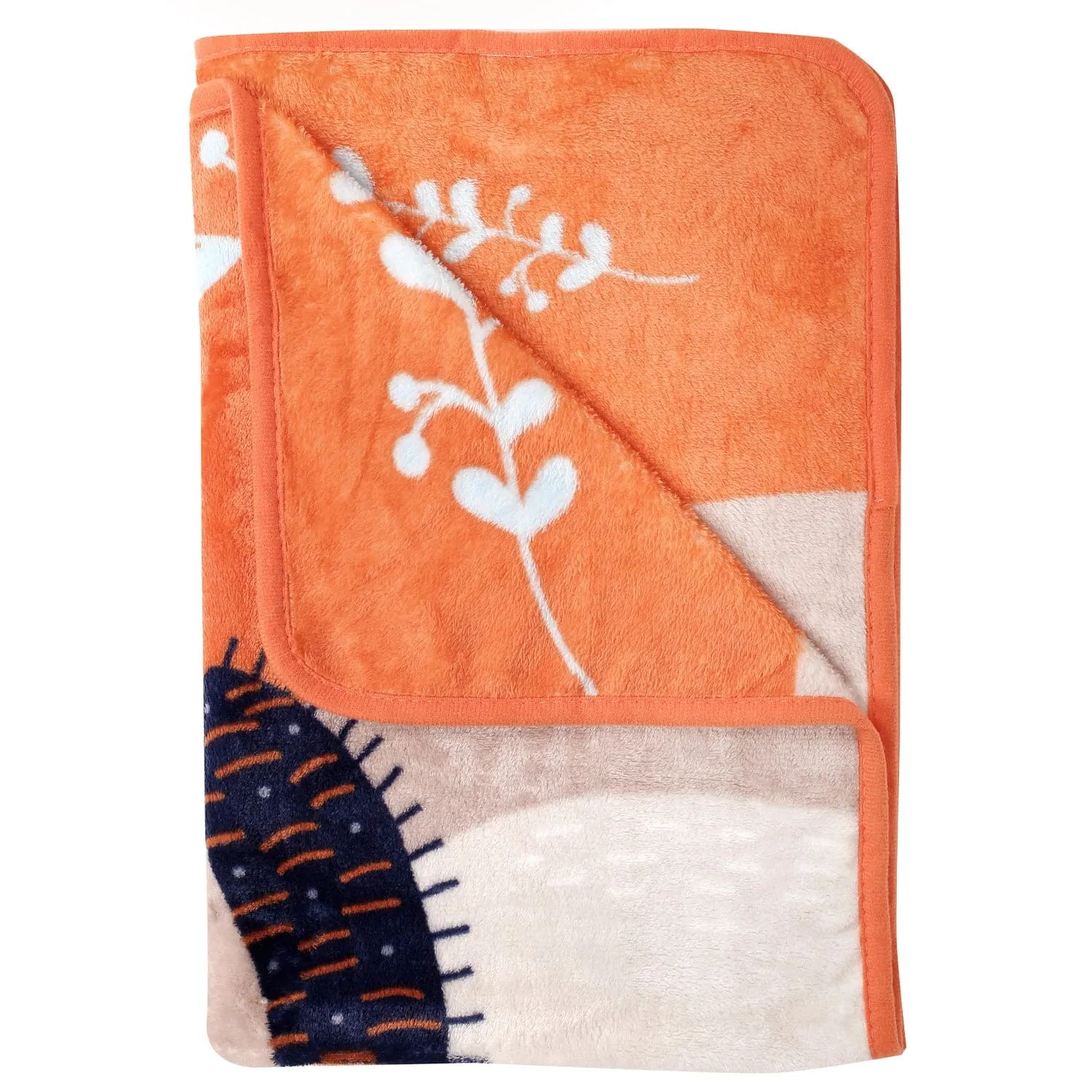 Winter Is Coming Orange One Ply Blanket