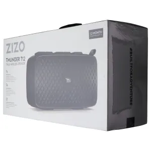 ZIZO Thunder T12 Wireless Bluetooth Speaker - Black