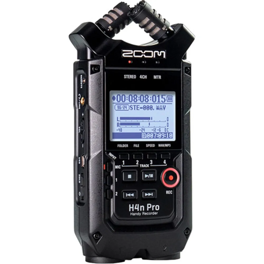 Zoom H4n Pro Digital Portable Audio Handy Recorder   Microphone Accessory Kit